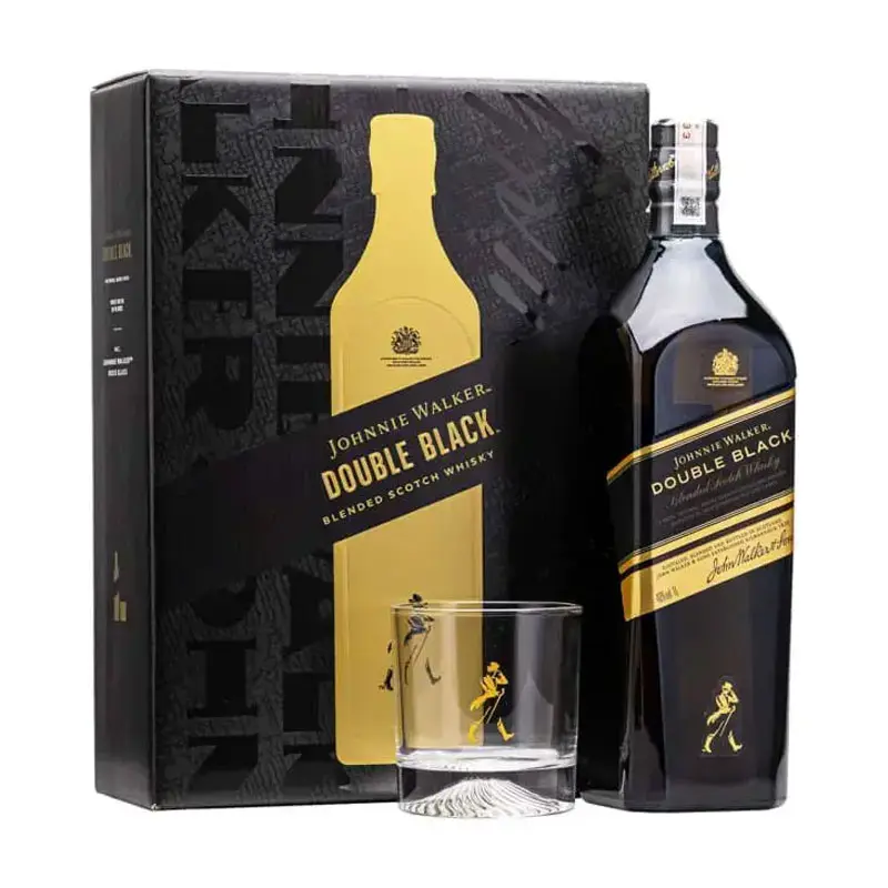 Johnnie Walker Double Black 1L Hộp quà Tết 2026 Johnnie Walker Double Black 1L Hộp quà Tết 2026