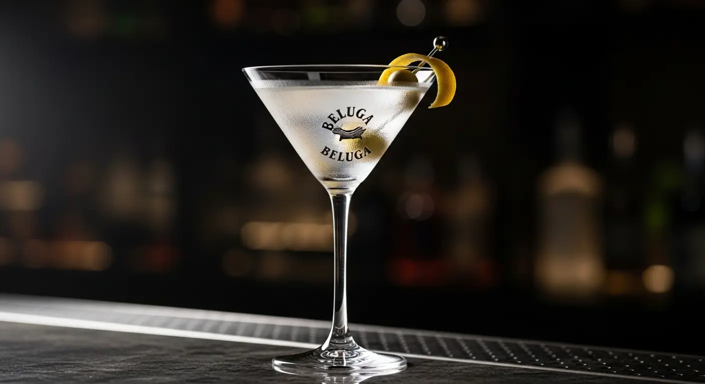 7 công thức cocktail từ Vodka Beluga dễ làm tại nhà Beluga Martini