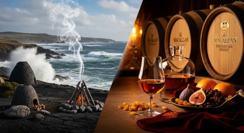 Bowmore Vs Macallan: Khác Nhau Ở Phong Cách, Hương Vị Và Đối Tượng Uống Bowmore Vs Macallan: Khác Nhau Ở Phong Cách, Hương Vị Và Đối Tượng Uống - Nghệ Thuật Ủ Rượu: Cuộc Đối Đầu Giữa Khói Biển và Gỗ Sồi Sherry