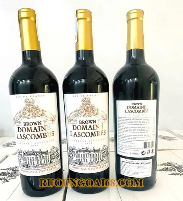 Rượu Vang Pháp Brown Domaine Lascombes Vang Pháp Brown Domaine Lascombes giá tốt