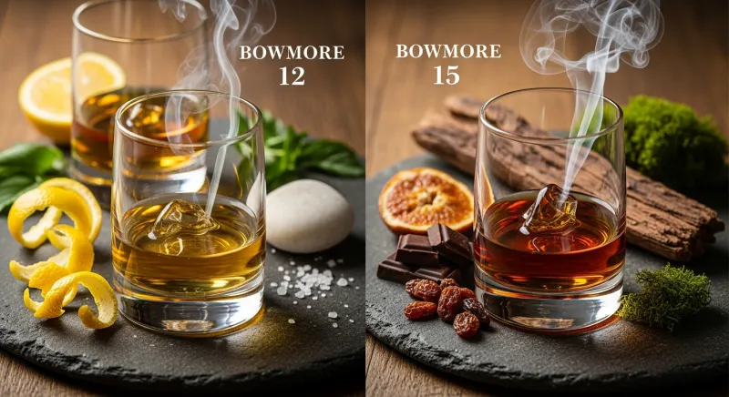 Hình ảnh minh họa Bowmore 12 Và 15 Khác Nhau Gì? So Sánh Dễ Hiểu Trước Khi Mua - So Sánh Chi Tiết Bowmore 12 Và 15 - Những Khác Biệt Mấu Chốt trong bài viết Bowmore 12 Và 15 Khác Nhau Gì? So Sánh Dễ Hiểu Trước Khi Mua