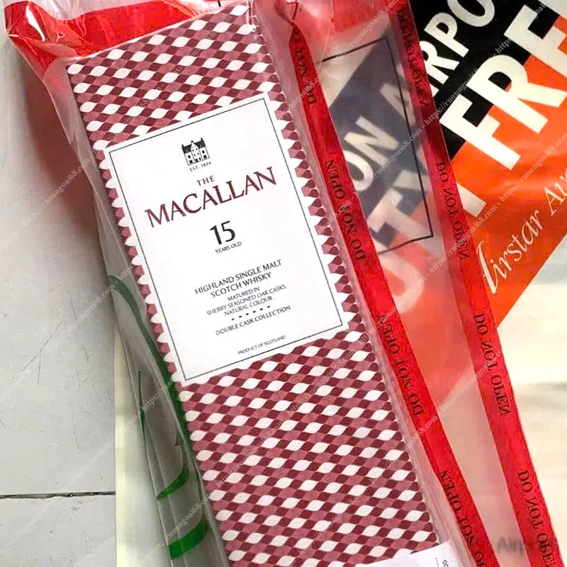 Macallan 15 Double Cask Collection Xách Tay Chính Hãng Từ Châu Âu macallan 15 double cask collection xach tay 02