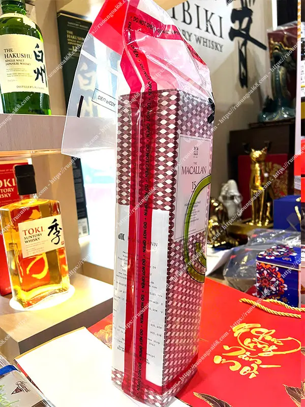 Macallan 15 Double Cask Collection Xách Tay Chính Hãng Từ Châu Âu macallan 15 double cask collection xach tay 03