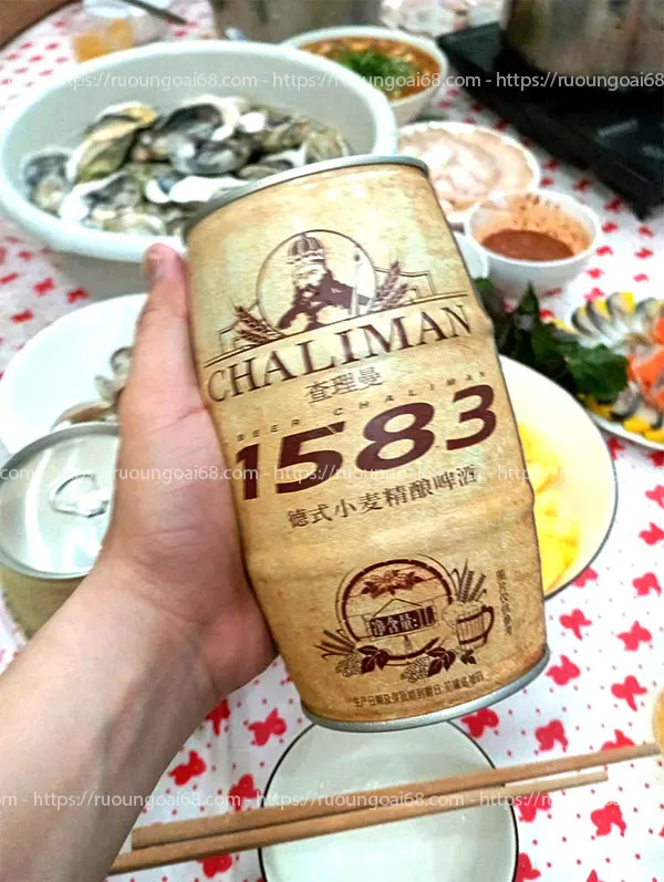 Bia Chaliman 1583 1 Lít Cao Cấp Bia Chaliman 1583 1 Lít