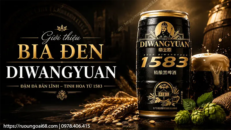 Bia Đen Diwangyuang 1583 Trung Quốc