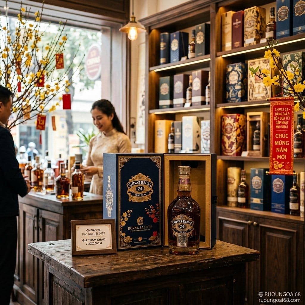 Chivas 24 Giá Bao Nhiêu? Cập Nhật Bảng Giá & Hộp Quà Tết Chivas 24 Giá Bao Nhiêu? Cập Nhật Bảng Giá & Hộp Quà Tết