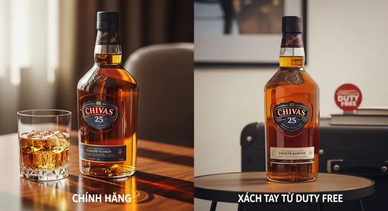 Có nên mua rượu Chivas 25 xách tay từ duty free hay mua chính hãng? - Chivas 25 – Biểu Tượng Của Đẳng Cấp Và Thời Gian