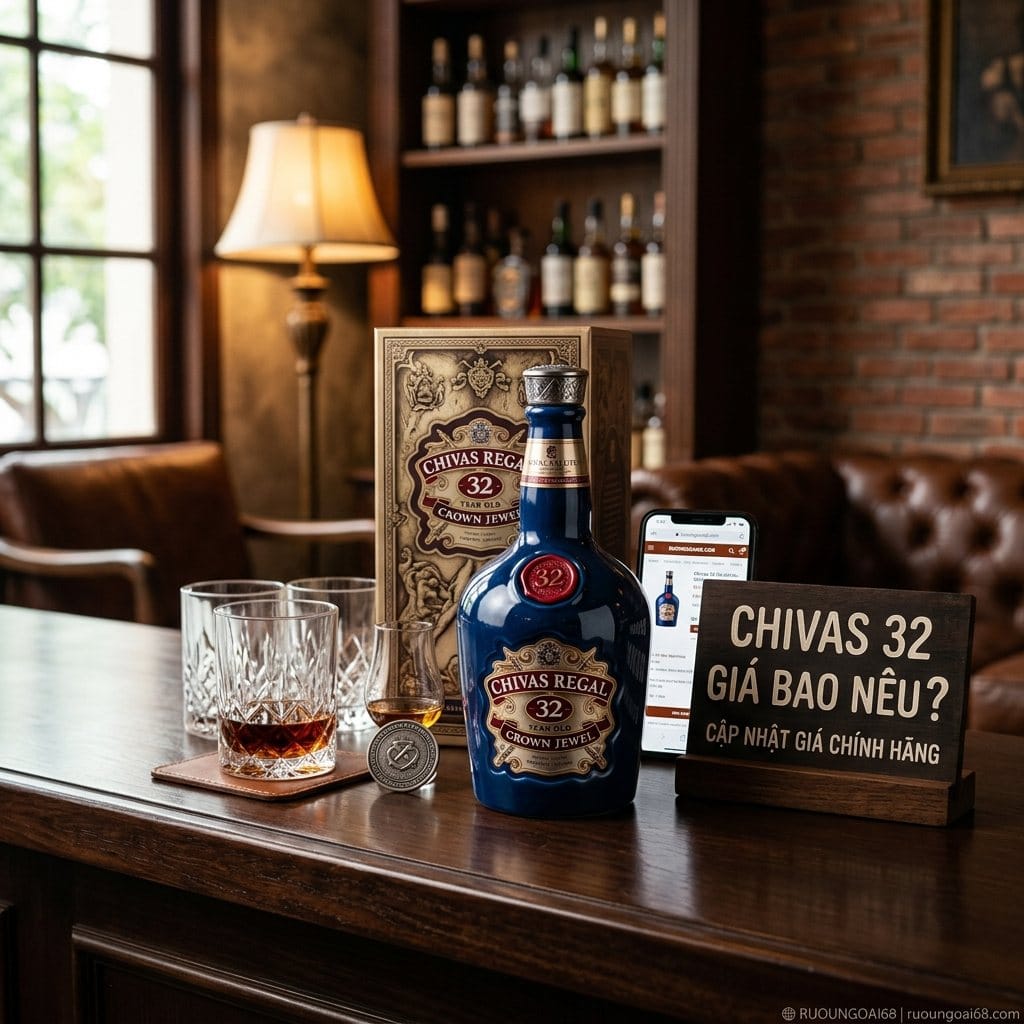Chivas 32 Giá Bao Nhiêu? Cập Nhật Giá Chính Hãng