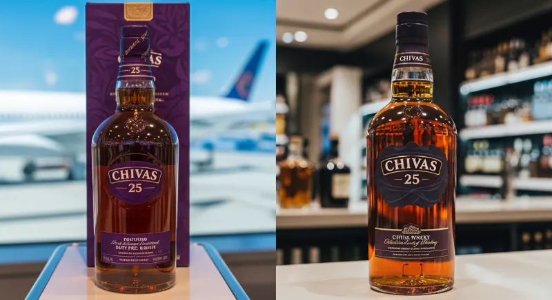 Có nên mua rượu Chivas 25 xách tay từ duty free hay mua chính hãng? - Rượu Xách Tay Từ Duty Free – Sức Hút Khó Cưỡng